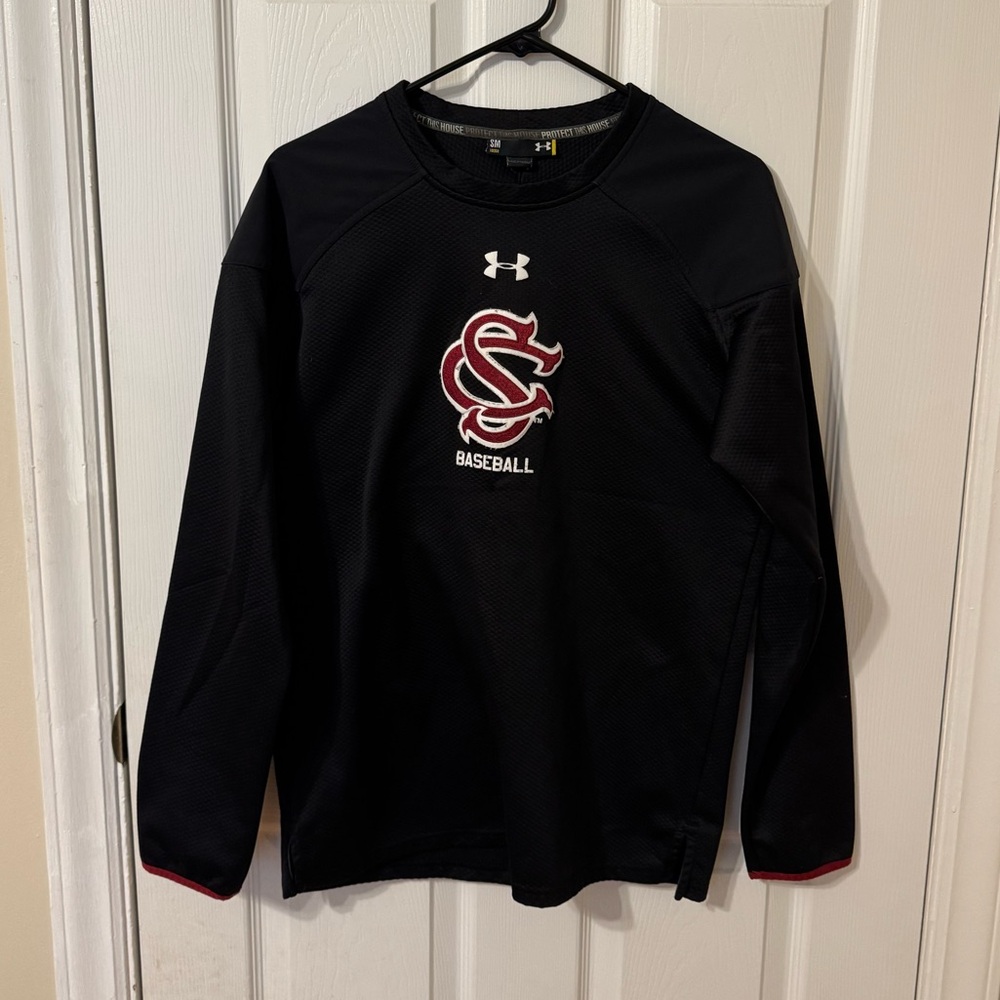 Under Armour South Carolina Gamecocks Baseball Crewneck- Men’s Small